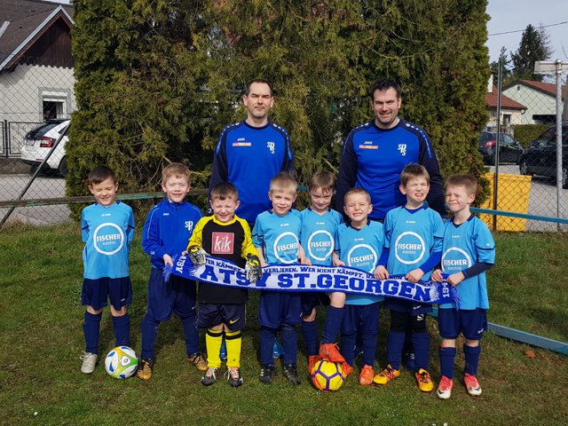 U8 mit Trainer Dr. Jürgen Haas und Daniel Murhammer