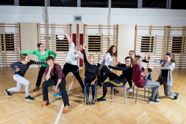 Sänger, Tänzer, Schauspieler und Band - KlangKasten ist im Probefieber