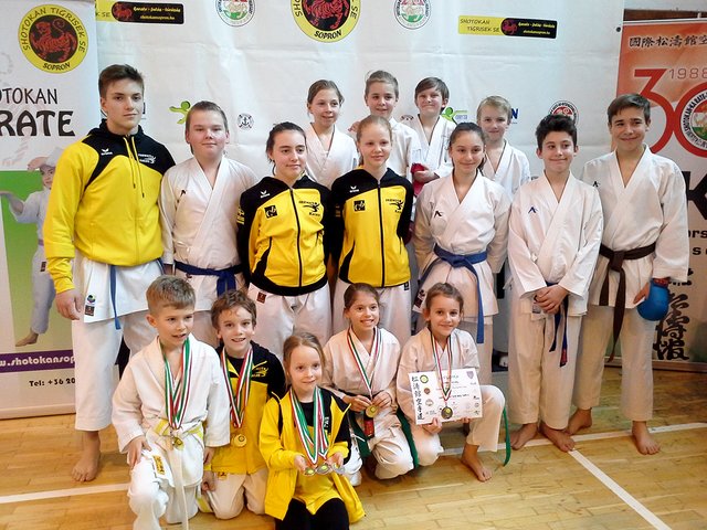 Die jungen Athleten des Frieways Karateklubs sicherten sich 30 Mal Edelmetall. | Foto: Frieways