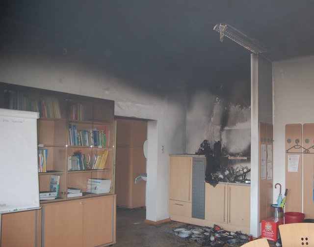 Vor kurzem brannte es in der Volksschule Bärnbach, die sukzessive erneuert wird. | Foto: KK
