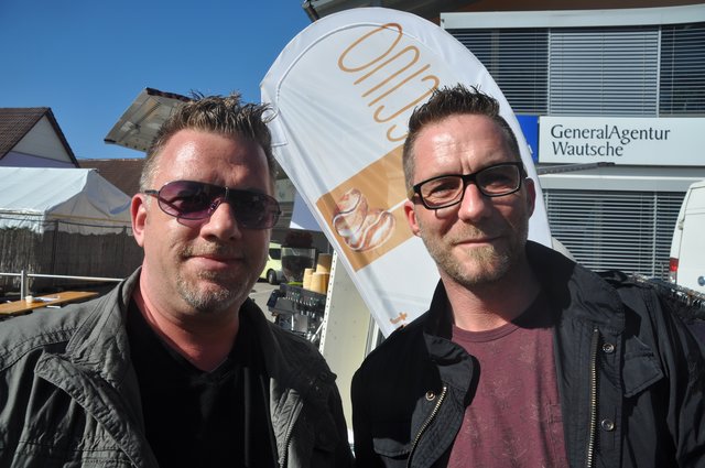 Daniel Rainwald und Johan Malle. | Foto: Christopher Polesnig