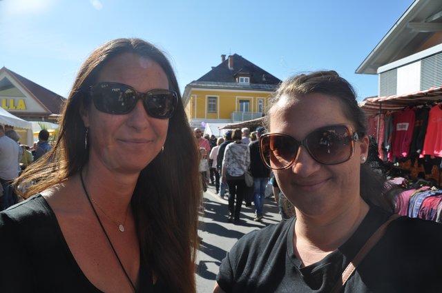 Silvia Orieschnig und Tanja Hutter. | Foto: Christopher Polesnig