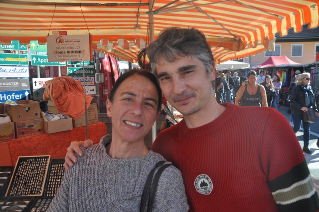 Monika Wilplinger und Andreas Pogoriutschnig. | Foto: Christopher Polesnig