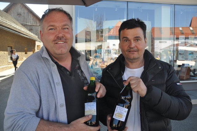Robert und sein Bruder Josef Polesnig waren auch mit dabei. | Foto: Christopher Polesnig