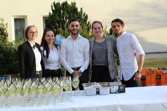 Das Team vom Lake´s empfing die Kunden