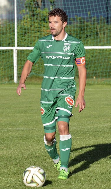 Nicht nur Bürgermeister, sondern auch Fußballer | Foto: KK