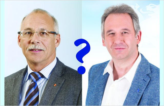 Günther Mitterer (ÖVP) und Willi Resch (FPÖ) kämpfen um das Bürgermeisteramt in St. Johann.