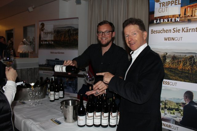 Köstlicher Wein vom Trippelgut am Maltschacher See
