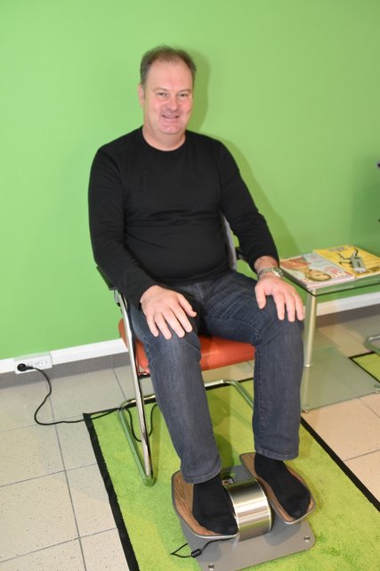 Heinz Sitter erfand vor einigen Jahren den "Wobbler" | Foto: Niedermüller