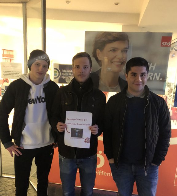  Lukas Roth, Johannes Reinstadler, Tschangir Aslanov | Foto: J-SPÖ