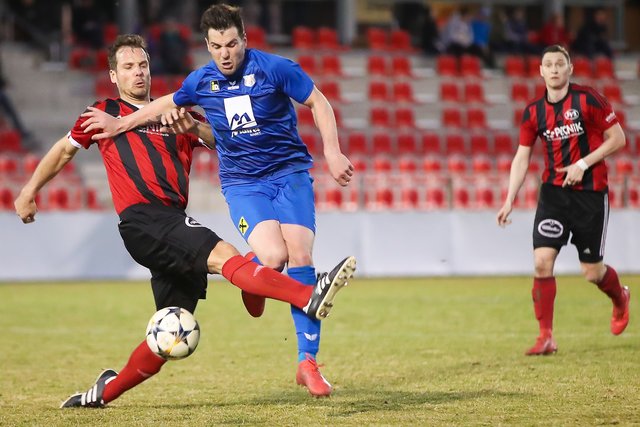 Rene Scheiber erzielte beide Tore für Matrei. | Foto: Brunner Images