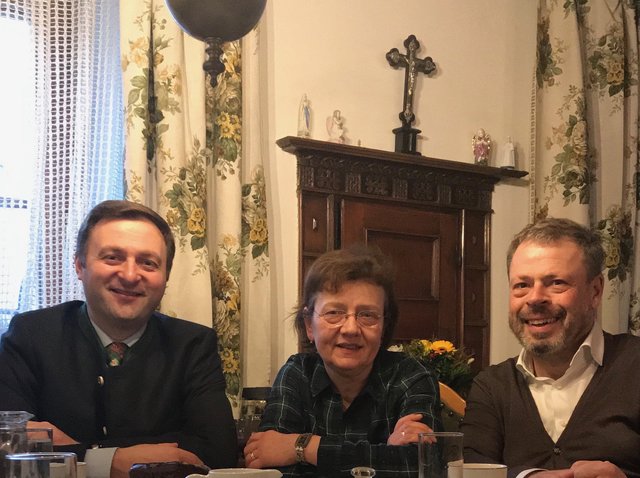 Franz Eisl, Renate Hinterberger und Arno Perfaller. | Foto: Gemeinde St. Wolfgang