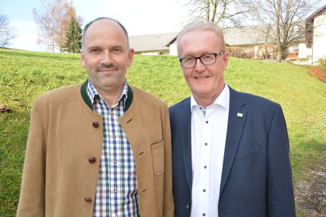 Sprachrohr für burgenländische Arbeitnehmer in der Steiermark: Vizepräsident Franz Gosch (r.) mit Bgld.-Sprecher Gerald Weber.  | Foto: FCG