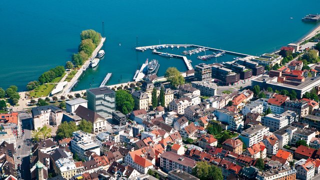Ankunft in Bregenz um  18 Uhr 18
