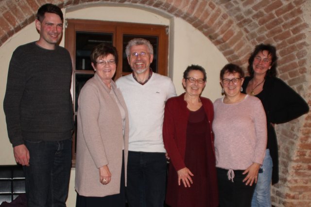 Gabriel Reschl, Inge Pelzelmayer, Obmann Franz Schneider, Brigitte Schrimpf, Susanne Faber, Alice Grogger  | Foto: Bewegung Mitmensch