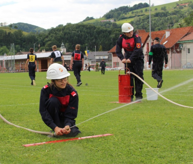 Der Spaß kommt bei der Feuerwehrjugend im Bezirk Scheibbs nicht zu kurz.