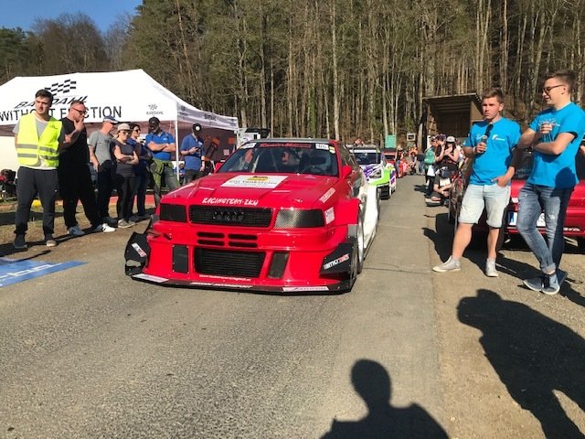 Werner Karl im Audi. | Foto: Bocek