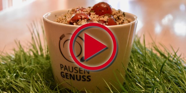 Ein leichter Genuss fürs Büro ist unsere Taboulé: schnell zubereitet und echt gesund!
