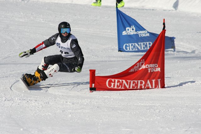 Matthäus Pink startet Anfang April bei der Jugend-Snowboard-WM in Rogla.