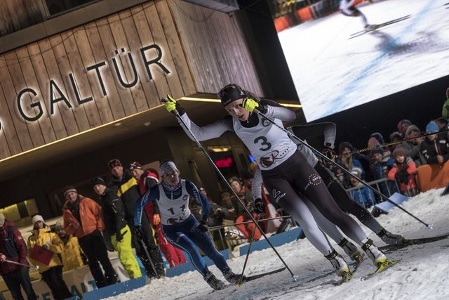 Das 2. Galtür Nordic Night Race brachte am 27. März 2019 Hobbylangläufer und internationale Profis im Flutlicht zusammen. | Foto: TVB Paznaun - Ischgl