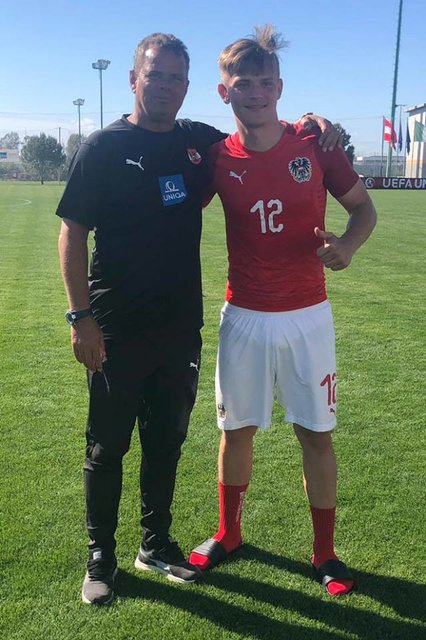 U17-Teamchef und Johannes Schriebl schafften es zur Euro. | Foto: Johannes Schriebl/bssm Oberschützen