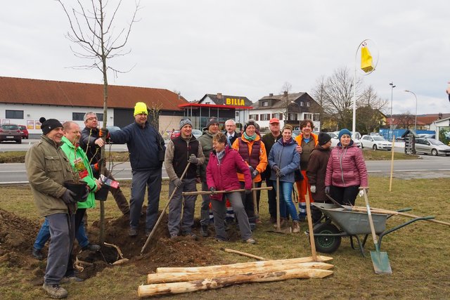 Hier wurde in die Hände gespuckt: In Groß Siegharts entstand das Naschplatzl.