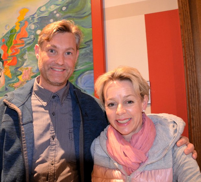 Gut gelaunt: Mike und Bettina Costerus