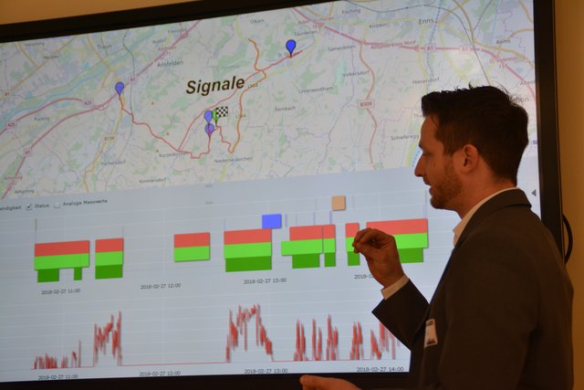 Josef Astner ist in Kundl für die "TracLink"-Technologie mitverantwortlich.