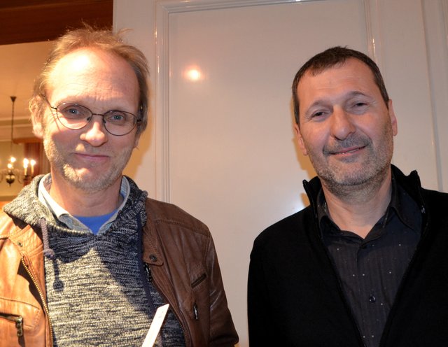 Manfred Hungerländer mit Kassier Robert Schwarz