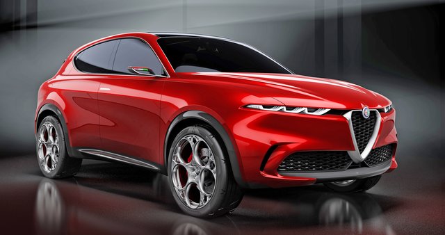 Die Studie Tonale ist Alfa Romeos erstes Plug-In-Hybrid-Fahrzeug und der erste Midsize-SUV.