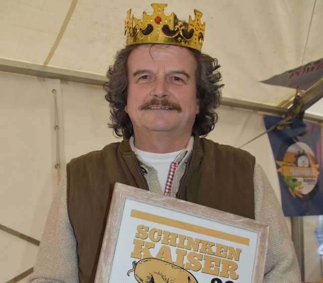 Der WOCHE Schinkenkaiser 2018 Josef Bleiberschnig | Foto: WOCHE