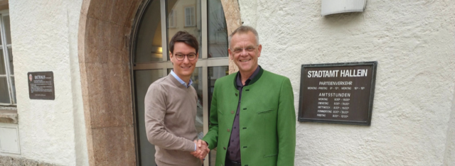 Florian Scheicher übernimmt das Amt des Vizebürgermeisters von Maximilian Klappacher.  | Foto: ÖVP
