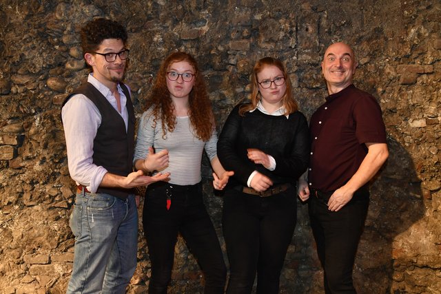 v.l.: Maximilian J. Modl, Madita Killinger, Ylva-Sophie Killinger und Wiff LaGrange – gemeinsam sind sie Mad & Chilli