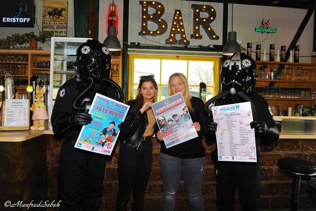 Star Wars zu Gast im Tivoli im Böhmischen Prater. Das sollte man sich auf keinen Fall entgehen lassen. | Foto: Manfred Sebek