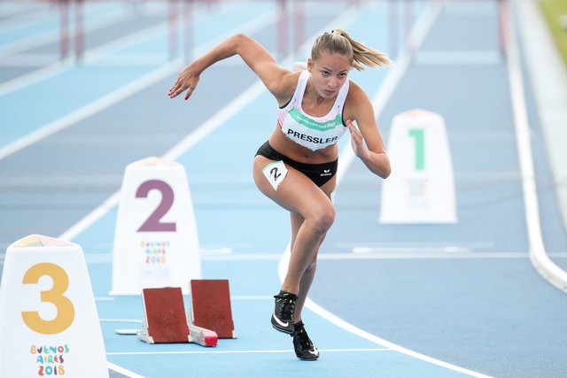 Lena Pressler konnte sich bereits mehrmals auf internationaler Bühne ausgzeichnet in Szene setzen. | Foto: GEPA Pictures-ÖOC