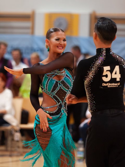 Gänserndorferin Teres Plutzar und René Friesacher kommen ins Semifinale. | Foto: Regina Courtier
