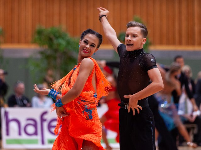 Liliane Farkas und Leon Mühleder starten für Keep Swinging Langenzersdorf. Sie holen sich den Meistertitel in der A-Klasse. | Foto: Regina Courtier