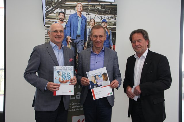 AK-Team: Wolfgang Bartosch, Josef Pesserl, Harald Bachmaier (v.l.).