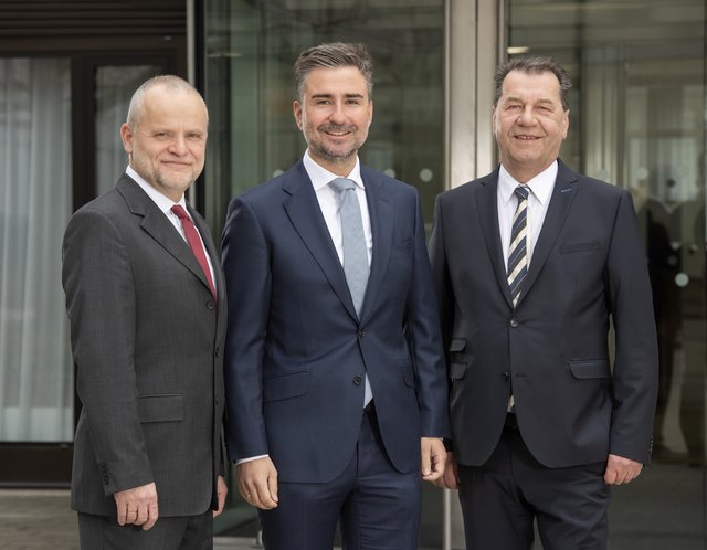 Johann Eisner, Gerald Aichhorn, Horst Irsiegler (v.l.). | Foto: WAG