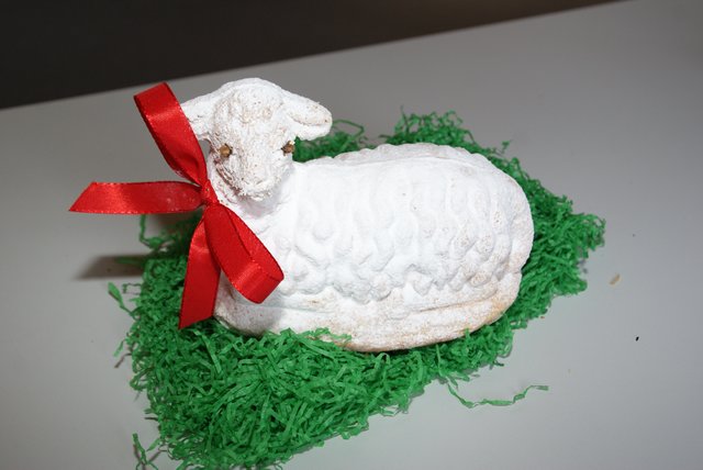 Das Osterlamm ist eine beliebte Süßspeise | Foto: Foto: Hans Ebner