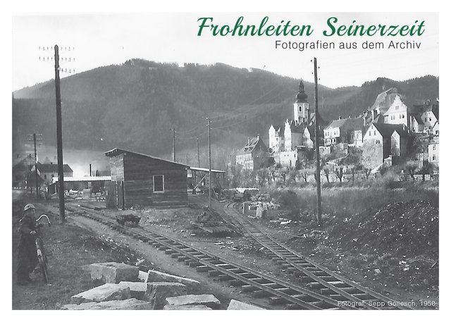 Ein Postkarten-Sammlerstück zeigt Frohnleiten um das Jahr 1950. | Foto: KK