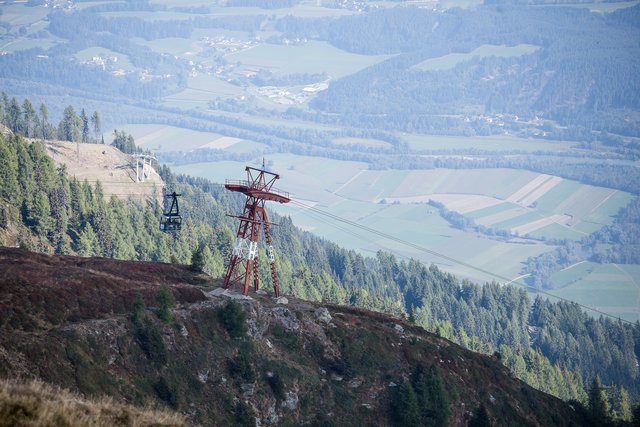 Das Tragseil der Goldeck-Pendelbahn ist gerissen, ein 45-Jähriger wurde dabei tödlich verletzt