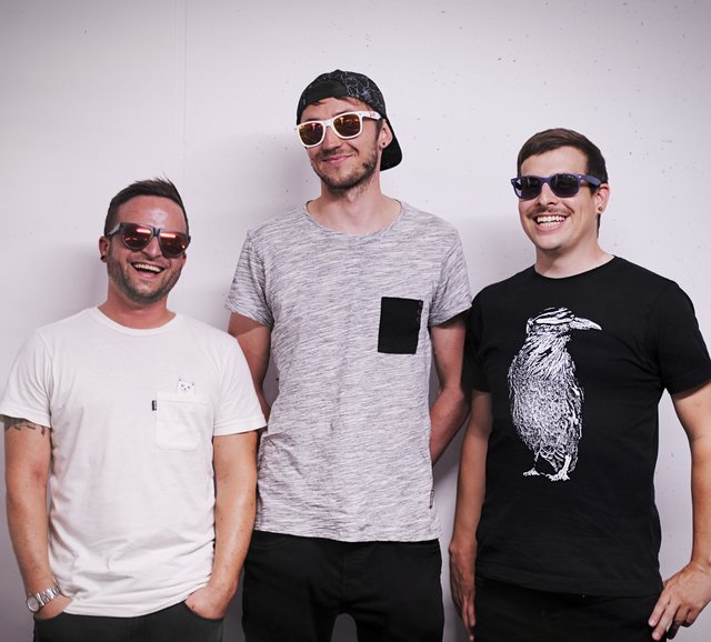 Bernhard Breidler, Wolfgang Posch und Thomas Mulitzer, das ist die Glue Crew. | Foto: Glue Crew