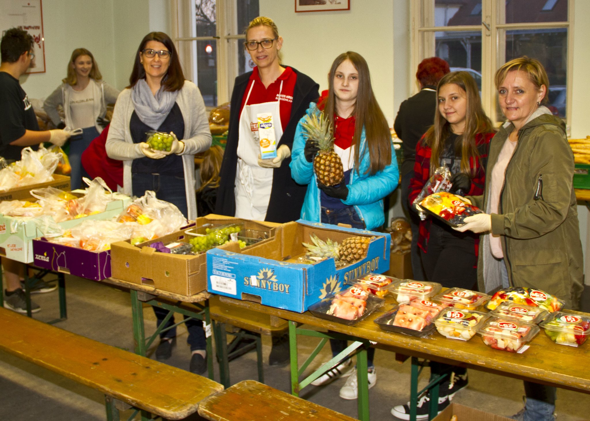 Firmlinge unterstützen Team Österreich Tafel (TÖT) - Oberwart