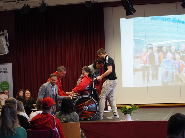 FC Bayern Fanclub Mitglied Walter Ablinger. | Foto: Constance Haslberger