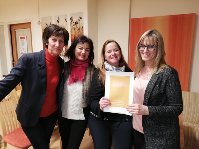 <f>StR Renate Dielacher, Waltraud Bina,</f> Susanne Laggner-Primosch und Dagmar Mayer-Napotnik (von links)