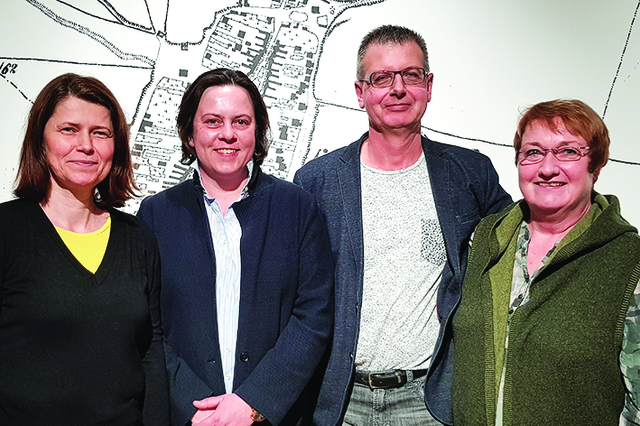 Adele Bertl, Melanie Wölk, Wolfgang Frank und Ulrike Laher | Foto: Stadtgemeidne Gerasdorf