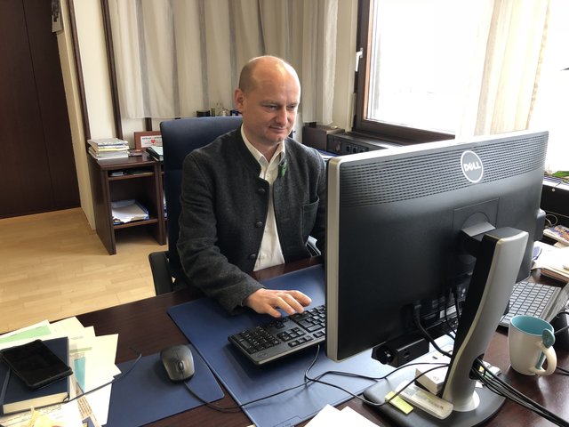 Der studierte Informatiker Markus Hein ist Linux-Fan. | Foto: BRS/Diabl