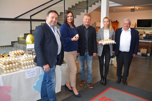 Bruno Stutzenstein, Astrid eisenkopf, Markus Schrödl, Barbara und Anton Schlögl.