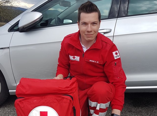 Kevin Mochar ist seit Kurzem als First Responder im Einsatz | Foto: KK